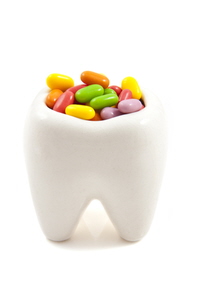 teeth and candy